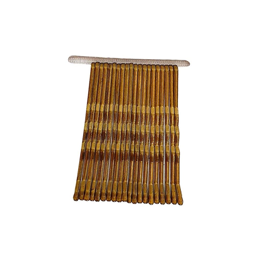 Hair Grips x20 – brown