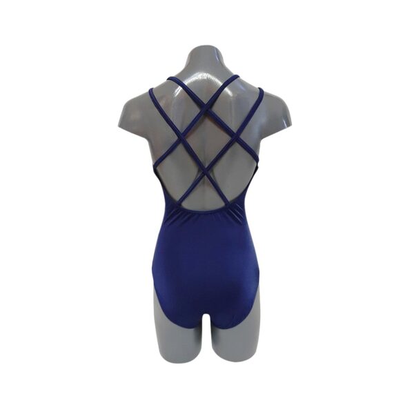 Criss-Cross Leotard – navy blue