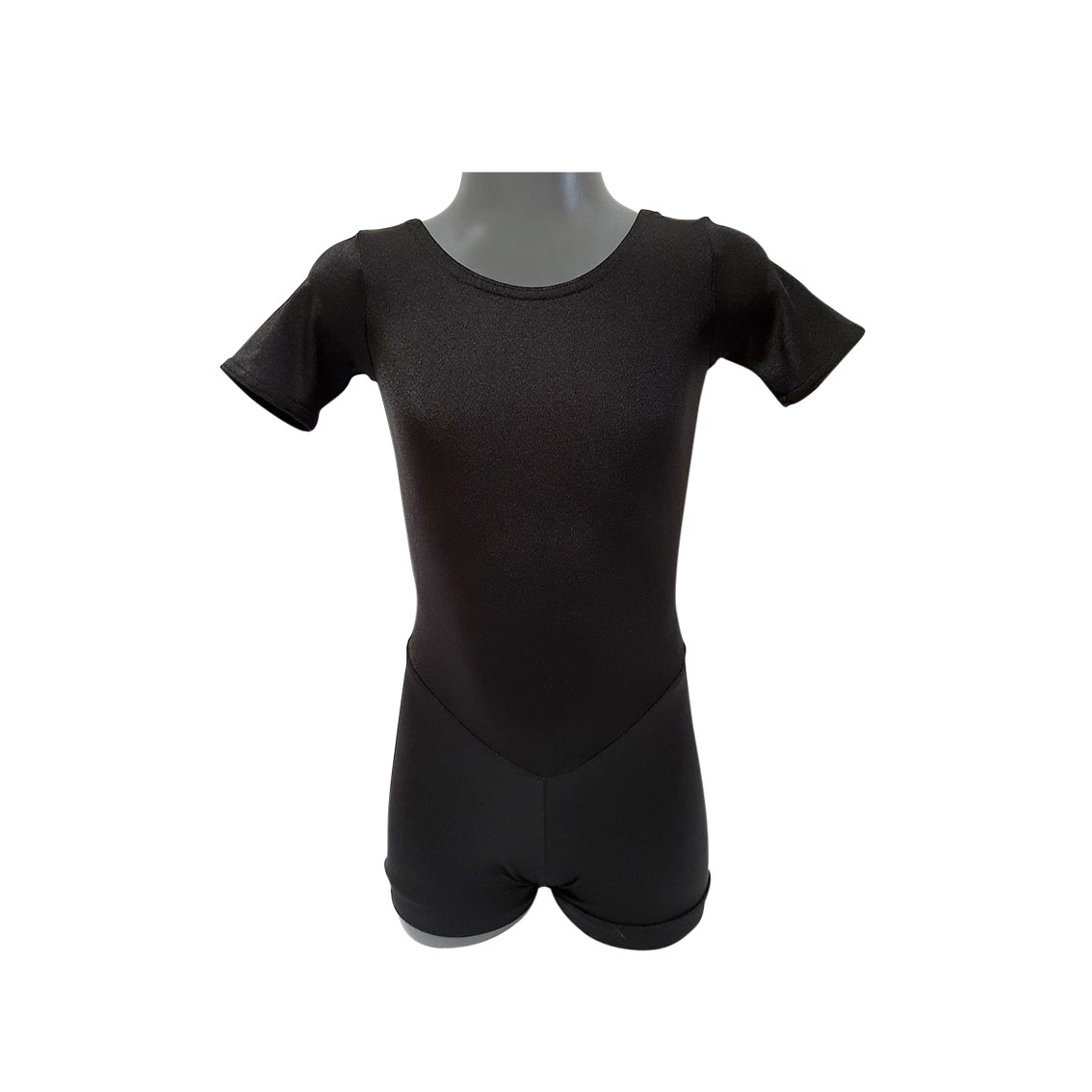 Cap Sleeve Monkey Suit – black