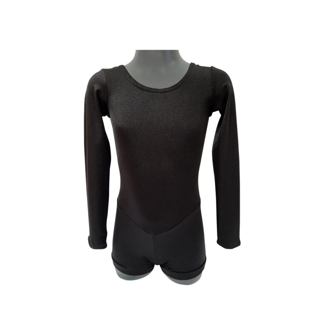 Long Sleeve Monkey Suit – black