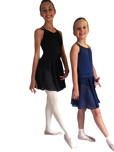 Full-Circle Chiffon Skirt – alternate view