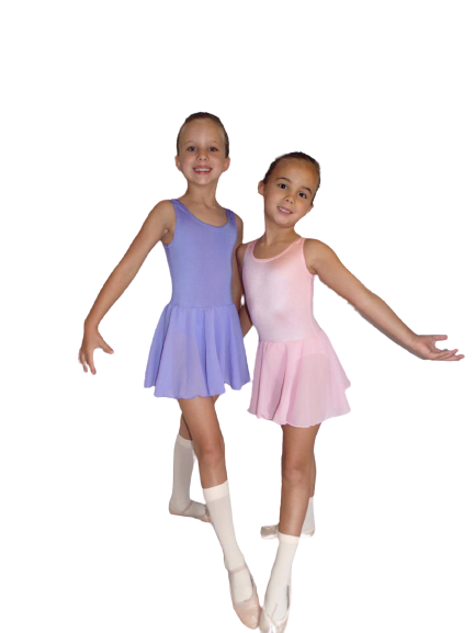 Lycra and Chiffon Dress