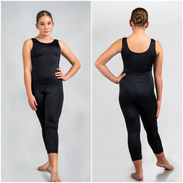 Sleeveless 3/4 Unitard