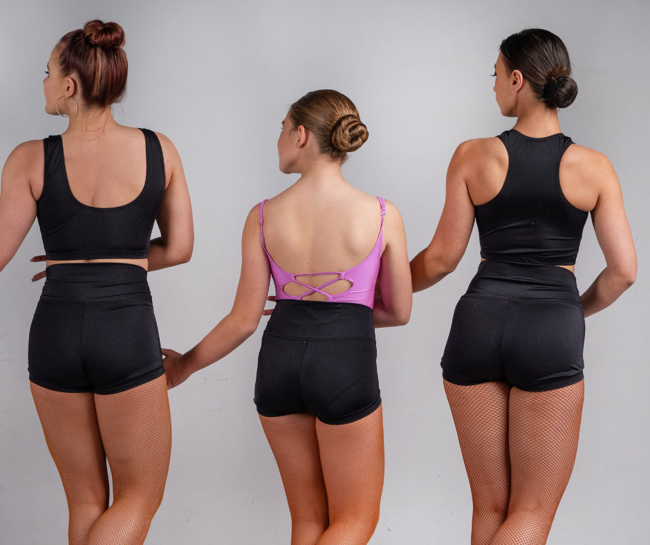 High Waist Booty Shorts – alternate view