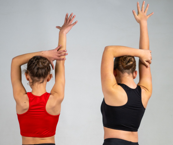 Broad Racer Back Crop Top – alternate view