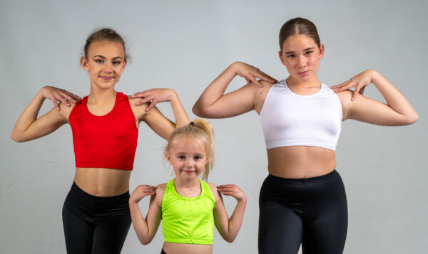 Broad Racer Back Crop Top – alternate view