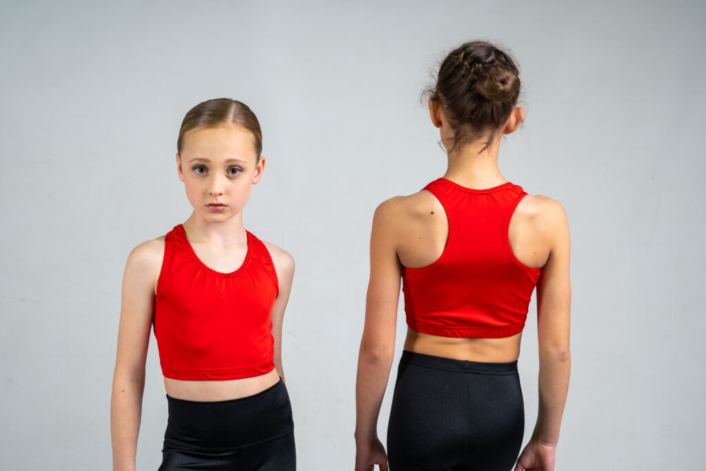 Broad Racer Back Crop Top