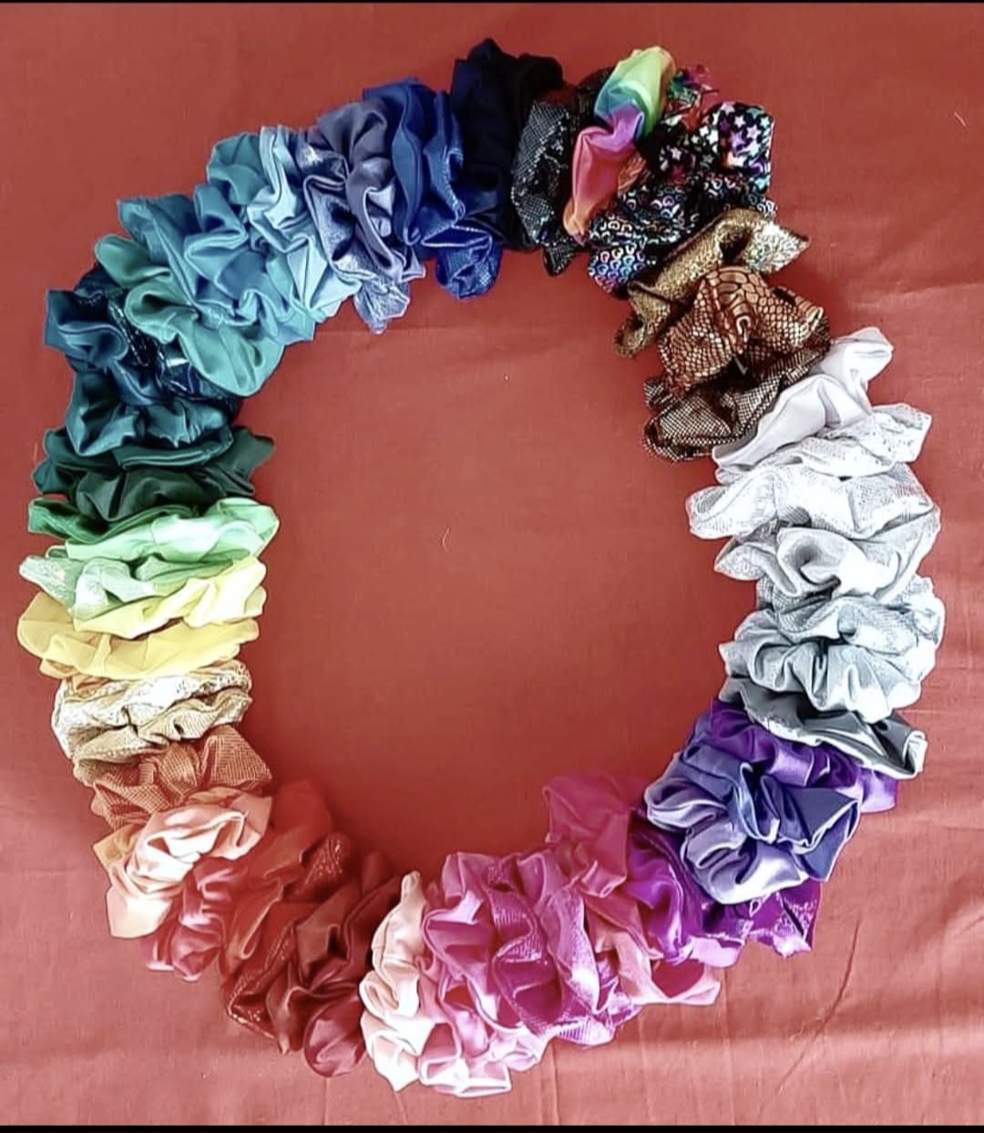 Dance scrunchies – alternate view
