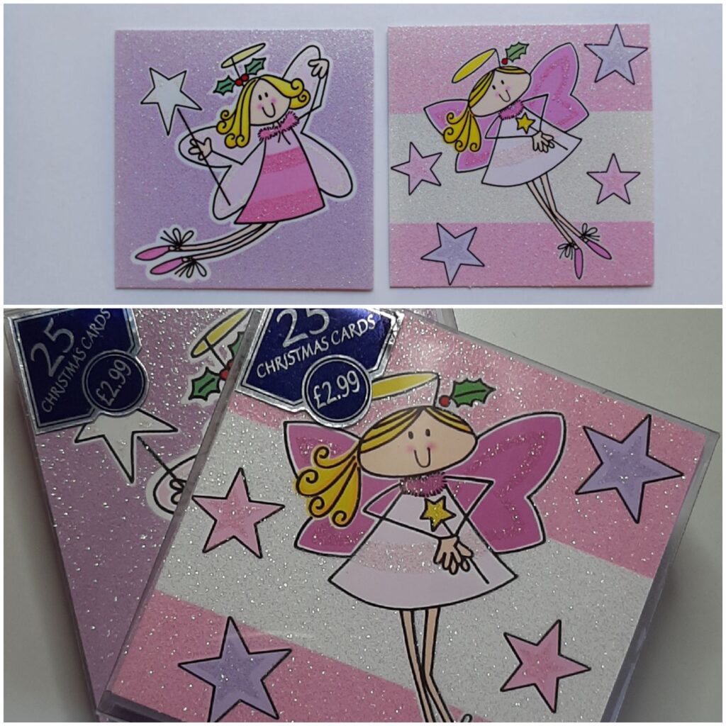Ballerina Christmas Card