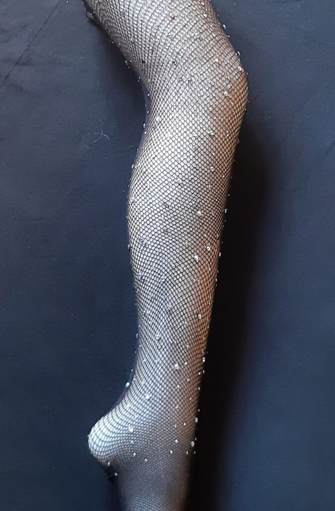 Light Weight Full Foot Stoned Fishnets