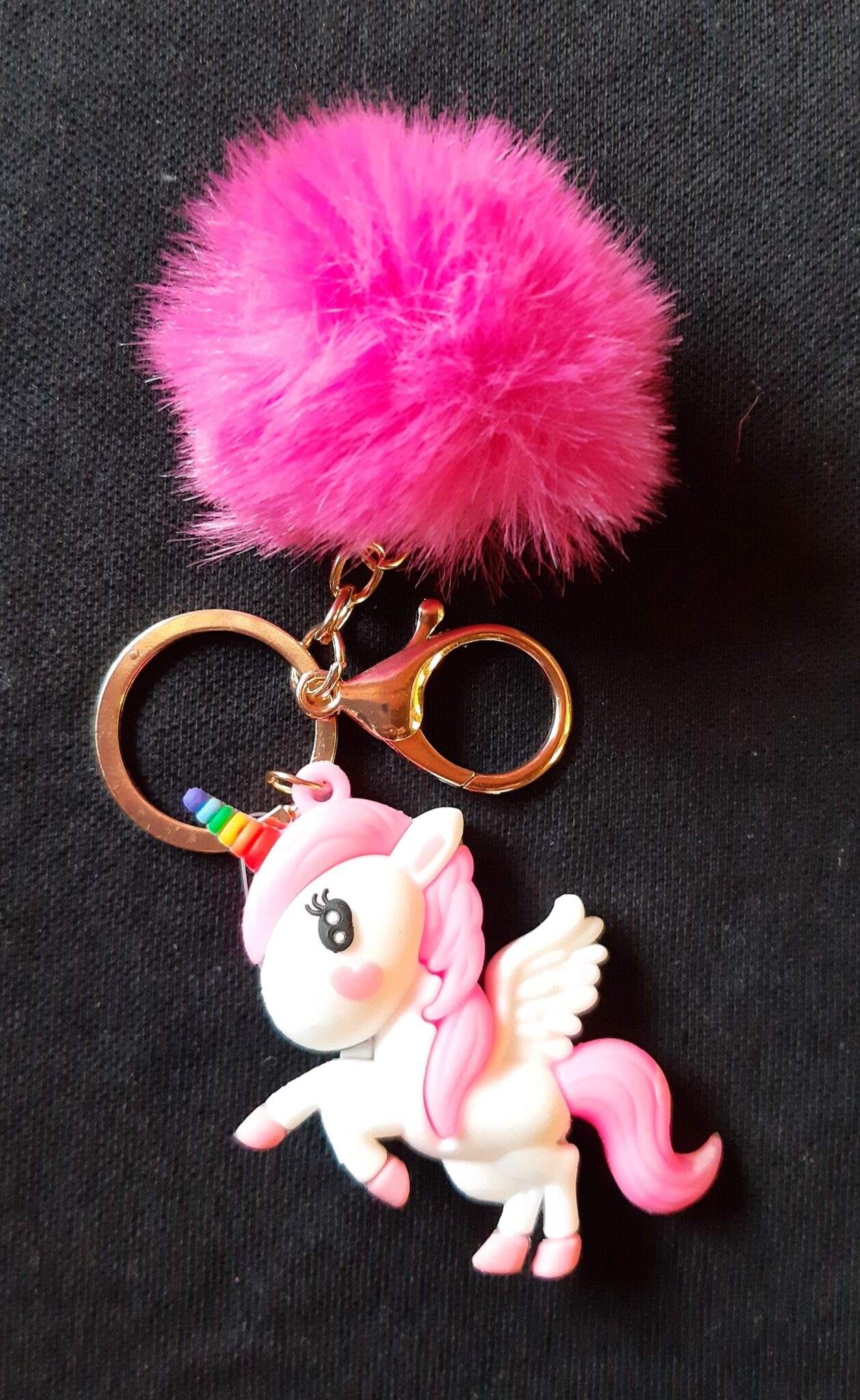 Unicorn Keyring